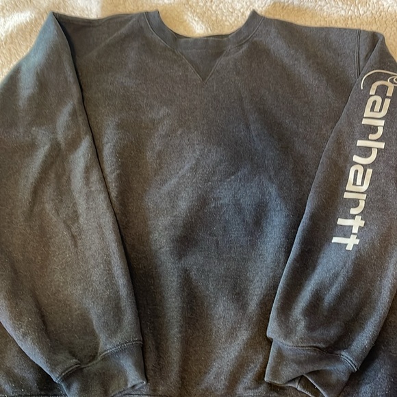 Carhartt Gray Crewneck Size 2xl - Picture 3 of 4